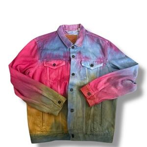 Colorful Denim Jacket